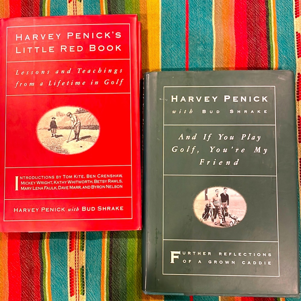 Harvey Penick’s golf ⛳️ book bundle